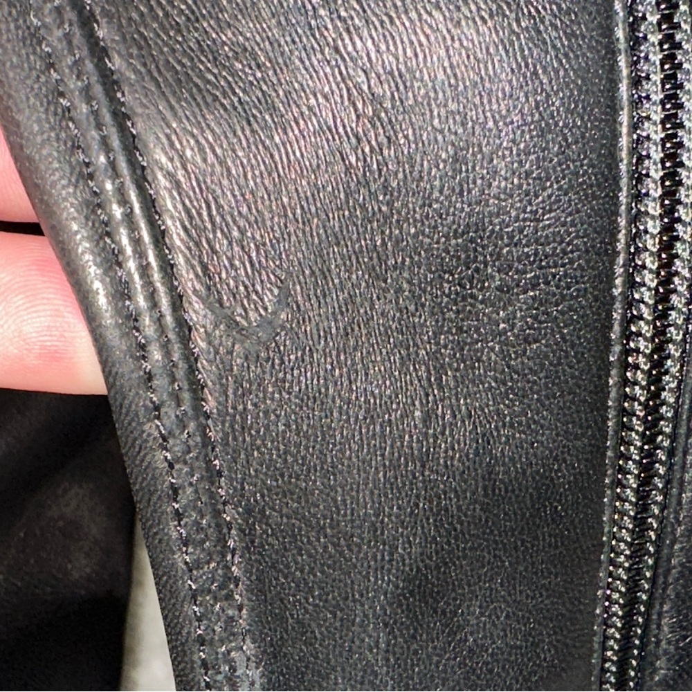 ALEXANDER MCQUEEN Tread Leather Over-The-Knee Boots Size 36 - Picture 16 of 16